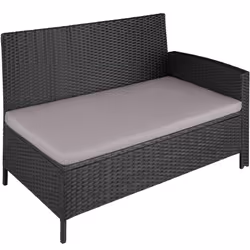 TecTake 404252 sofa Black