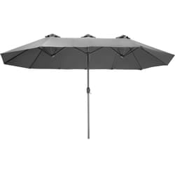 TecTake 404256 patio umbrella Grey