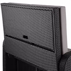 TecTake 404308 sofa 2 seat(s) Black, Grey