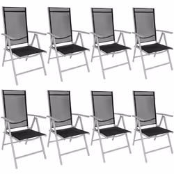 TecTake 404365, Black, Grey, 8 seat(s), Adults & Children, Boy/Girl