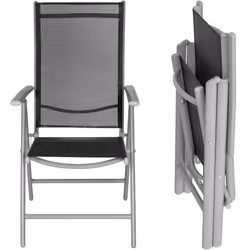 TecTake 404365 outdoor furniture set Black, Grey