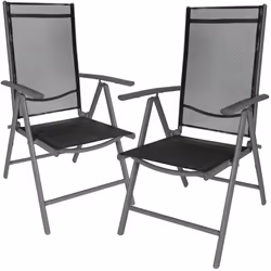 TecTake 404367 outdoor furniture set Black, Anthracite
