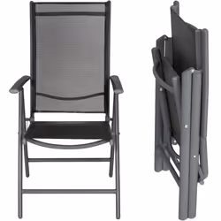 TecTake 404367 outdoor furniture set Black, Anthracite