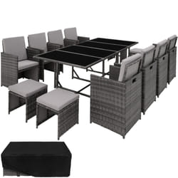 TecTake 404394 outdoor furniture set Grey