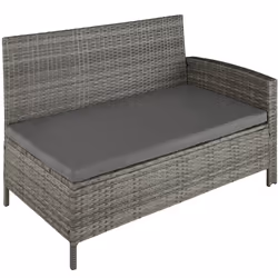 TecTake 404397 sofa Grey, Beige
