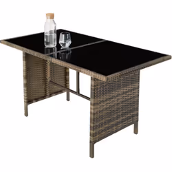 TecTake 404399, Outdoor, Brown