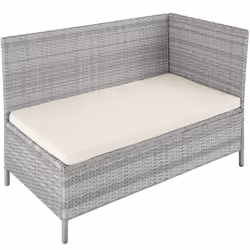 TecTake 404400 sofa Grey