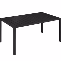 TecTake 404401, Black, Aluminium, Polystyrene, Plastic