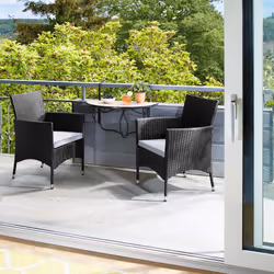 TecTake 404551 outdoor furniture set Grey