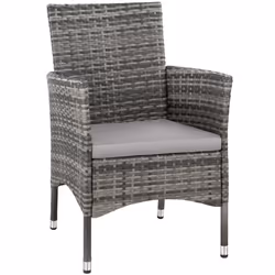 TecTake 404551 outdoor furniture set Grey