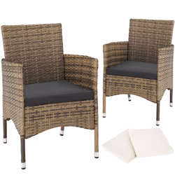 TecTake 404552, Grey, Brown, 2 seat(s), Adults & Children, Boy/Girl