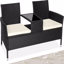 TecTake 404557, Beige, Black, 1 pc(s)
