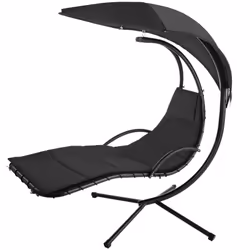 TecTake 404604, Black, Polyester, Steel, 100 kg, 31.5 kg