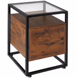 TecTake 404682, Side/End table, Wood