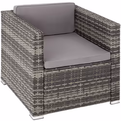 TecTake 404785 outdoor furniture set Grey