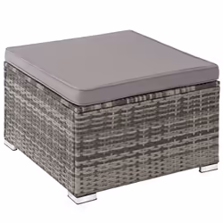 TecTake 404785 outdoor furniture set Grey