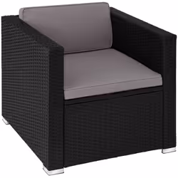 TecTake 404790 sofa Black