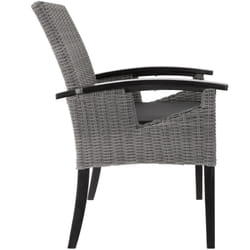 TecTake 404806 outdoor chair Polyester, Rubber Grey