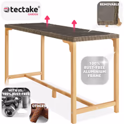 TecTake 404841 outdoor table