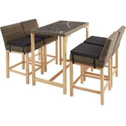 TecTake 404848 outdoor furniture set Brown