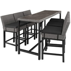 TecTake 404852 outdoor furniture set Grey