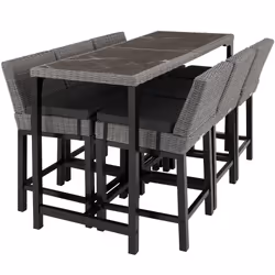 TecTake 404852 outdoor furniture set Grey