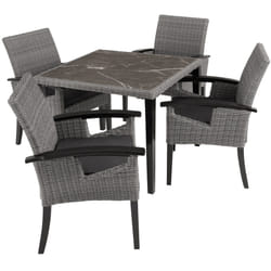 TecTake 404857 outdoor furniture set Grey