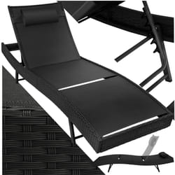 TecTake 404869 outdoor bed Black