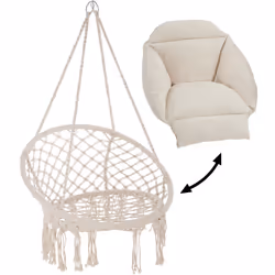 TecTake 404879 hanging chair Beige