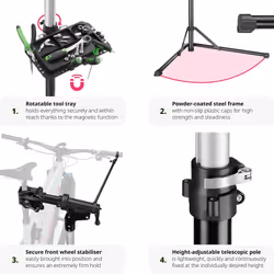 TecTake 404919 bicycle repair/maintenance - Additional view 4