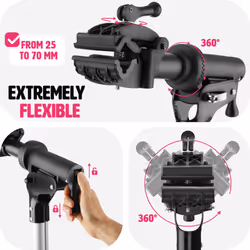 Bike Rack Repair Stand E-Bikes Maintenance Tools Tray 50 kg Load Capacity Clamp