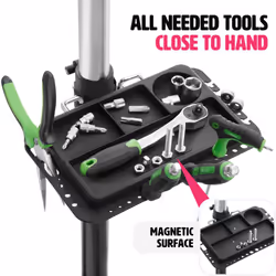 Bike Rack Repair Stand E-Bikes Maintenance Tools Tray 50 kg Load Capacity Clamp