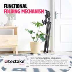 Bike Rack Repair Stand E-Bikes Maintenance Tools Tray 50 kg Load Capacity Clamp - Additional view 6