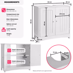 TecTake 405366 bathroom vanity/sink cabinet - Additional view 6