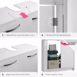 TecTake 405367 bathroom vanity/sink cabinet - Additional view 4
