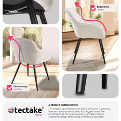 TecTake 405402 restaurant/dining chair