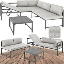 TecTake 405525 outdoor furniture set Grey