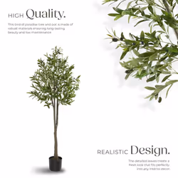 Artificial Plant - olive tree, realistic look, low-maintenance
