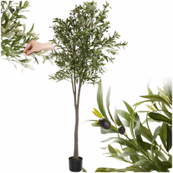 Artificial Plant - olive tree, realistic look, low-maintenance