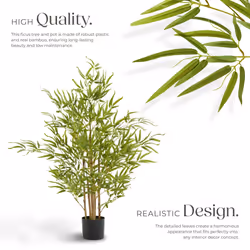 Artificial Plant - bamboo, realistic look, low-maintenance