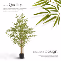 Artificial Plant - bamboo, realistic look, low-maintenance