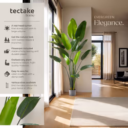 Artificial bird of paradise tree Tropic, lifelike
