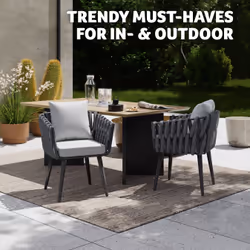 TecTake 405809 outdoor chair Anthracite - Additional view 7