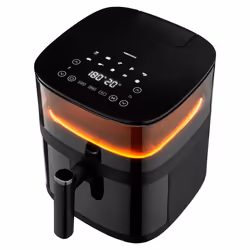 MEDION LIFE X10 XL Single 5 L 1500 W Hot air fryer Black