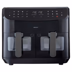MEDION LIFE P20 Double 8.7 L 2600 W Hot air fryer Black