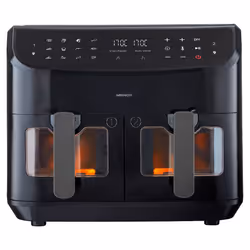 MEDION LIFE P20 Double 8.7 L 2600 W Hot air fryer Black