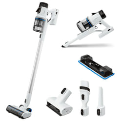 MEDION P400 2-in-1 stick vacuum Battery Dry&wet HEPA Bagless 400 W White 2500 Ah
