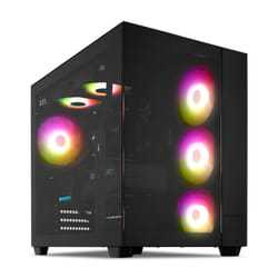 ERAZER Tank X15 (MD 340128) AMD Ryzen™ 7 7800X3D 32 GB DDR5-SDRAM 1 TB SSD NVIDIA GeForce RTX 5060 Ti Windows 11 Home Tower PC Black
