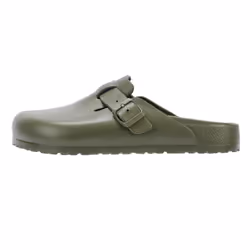 ) Birkenstock Boston EVA Men's Khaki Clogs - Green, 8 (Adults' - Additional view 5