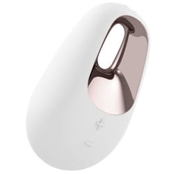 Satisfyer White Temptation Mini vibrator Ambidextrous